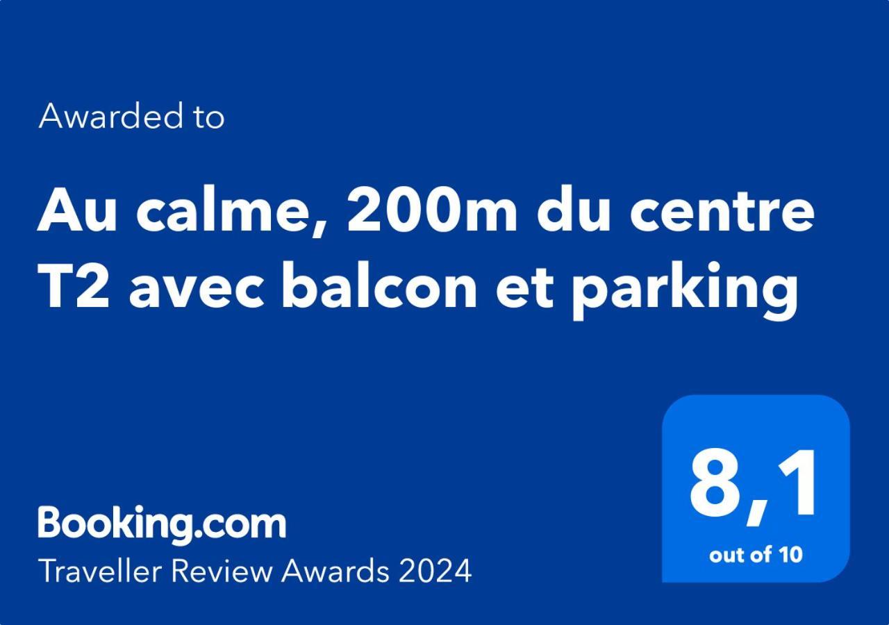 Апартаменты Au Calme, 200M Du Centre T2 Avec Balcon Et Parking Каси Экстерьер фото